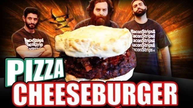 'Pizza Cheeseburger - Epic Meal Time'