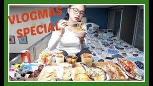 'VLOGMAS SPECIAL: Korean StreetFood Mukbang | Anna Cay ♥'