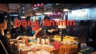 'Du lịch Hàn Quốc tự túc-Myeongdong có gì ? Street food Seoul'