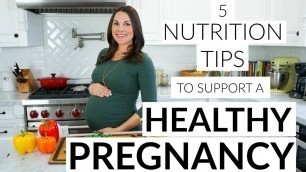 'Pregnancy Diet: 5 Tips For Proper Prenatal Nutrition'