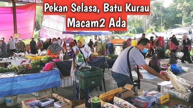 'Pekan Selasa Batu Kurau, Perak | Malaysian Street food | Weekend Market'