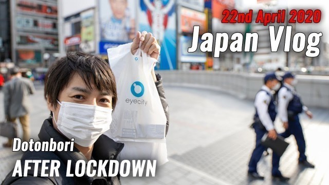 '[Osaka Vlog] Dotonbori Street Walk After Lockdown, Cheapest Super Market \"Tamade\" and Cooking #235'