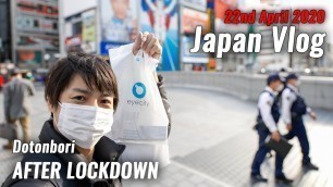 '[Osaka Vlog] Dotonbori Street Walk After Lockdown, Cheapest Super Market \"Tamade\" and Cooking #235'