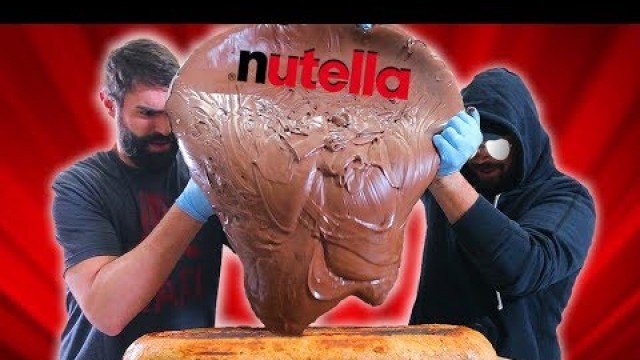 '100lb Nutella Sandwich - Epic Meal Time'