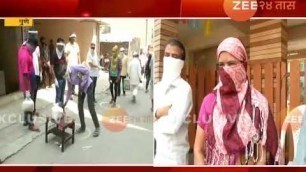 'Pune | Zee 24Taas Reality Check Of Food Grains Given By Ration Store'