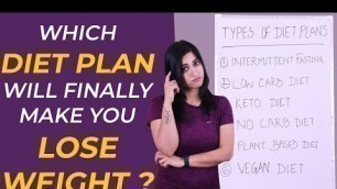 'Best Diet Plan for Weight Loss (Explained in Hindi) | GunjanShouts'