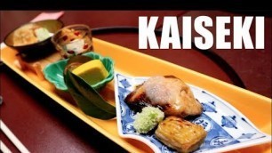 'Japanese KAISEKI (Multi-Course Meal) and Pastries!!  - Osaka 2'