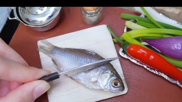 'Yummy Fish Stew Recipe In Miniature Kitchen | ASMR Cooking Mini Food'