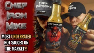 'Most Underrated Hot Sauce Brand: \'Chef Iron Mike\' | *TASTE TEST*'