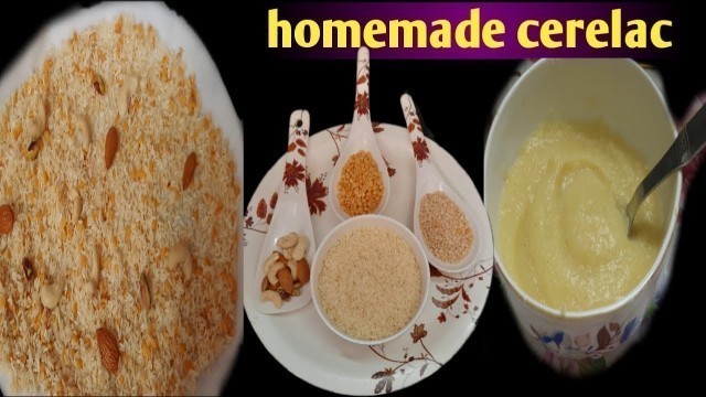 'Homemade cerelac for 6 to 10 months old baby! (homemade baby cerelac)'