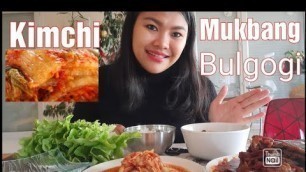 'Mukbang Korean Food ||Bulgogi ||Kimchi || Super Delicious'