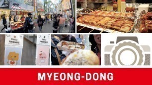 'Seoul, South Korea Vlog – April 2018 – Myeongdong and Street Food'