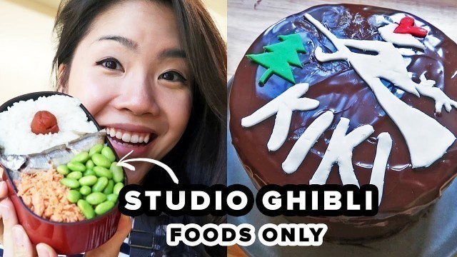 'I Only Ate Studio Ghibli Foods For 24 Hours'