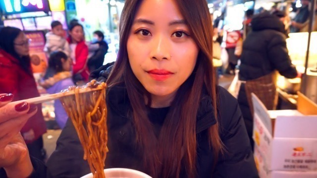 'ULTIMATE KOREAN STREET FOOD FEAST IN MYEONGDONG (Must Try Food!) | Seoul Night Market Food Tour'