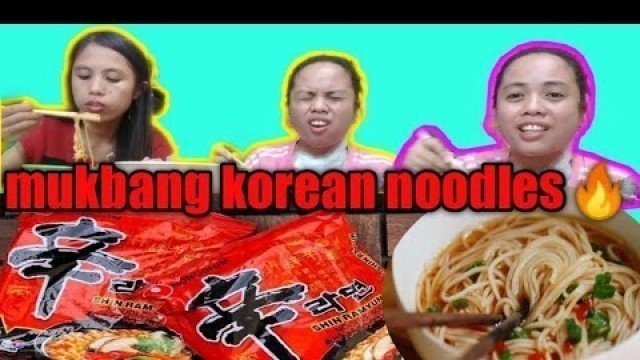 'Mukbang Korean food in Filipino style'