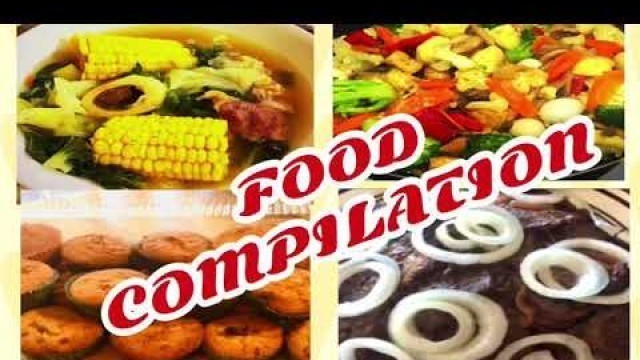 '#cookingvlogs #foodcoma MY FOOD COMPILATION #1  GRACIE SALAZAR'