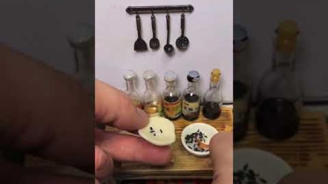 'Mini Kitchen Miniature Real Cooking Recipe | Mini food #Shorts #028'