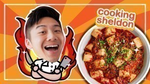 'Making Chinese Mapo Tofu ONLY Speaking Mandarin (王剛) #CMFOOD'