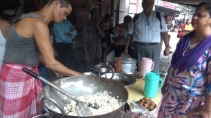 'Egg Rice Besides India Post Dalhousie Kolkata | Indian Street Food'