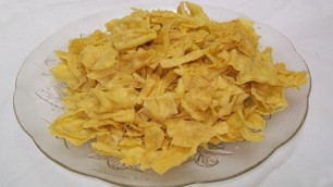 'Papdi gathiya or Papri gathia Recipe Video - Indian Snack Recipe'