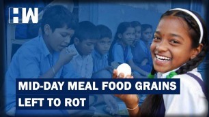 '1200 quintals of food grains wasted for mid-day meals'