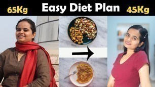 'Simple Diet Plan to Lose Weight Fast | Easy Meal Plan for Weight Loss | Indian Diet for Weight Loss'