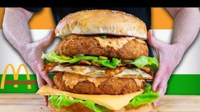 'Mcdonald\'s Butter Chicken Big Mac - Epic Meal Time'