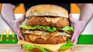 'Mcdonald\'s Butter Chicken Big Mac - Epic Meal Time'