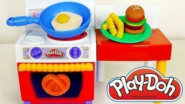 'Play Doh Food Kitchen Appliances Meal Makin Burger'