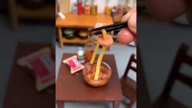 'Miniature cooking food|Miniature Real Cooking Recipe | Mini Food |   #shorts'