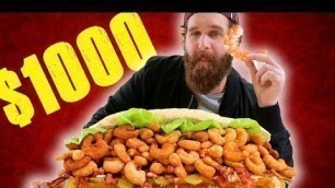 '500 JUMBO SHRIMP SANDWICH'