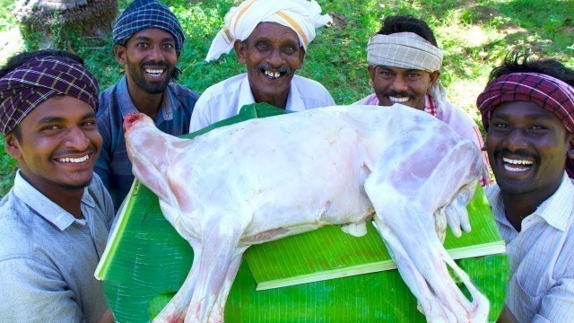 'MUTTON CHUKKA | Village Style Mutton Chukka Varuval | Mutton Curry Recipes | Village Cooking'