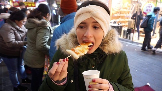 'MYEONGDONG | The best street food in South Korea! | VLOG #9'