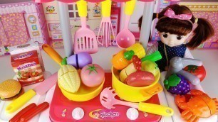 'Baby doll and Kitchen food toys Surprise eggs car play 아기인형 주방 음식 서프라이즈 에그 자동차 장난감놀이 - 토이몽'