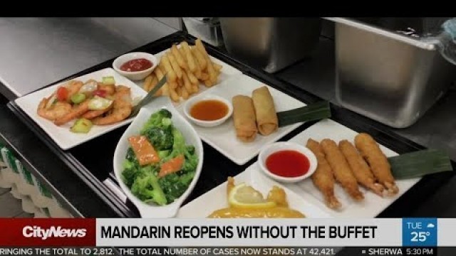 'Mandarin reopens without the buffet'