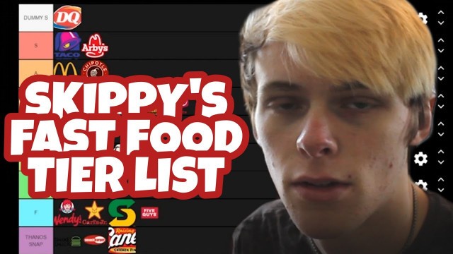 'Skippy\'s Incredibly Late Fast Food Tier List'