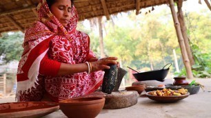 'তালের শাঁসের মজাদার রান্না | Traditional Village Cooking recipes by my Mother | Plam Shells Kofta'