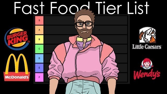 'The Ultimate Fast Food Tier List.'