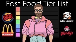 'The Ultimate Fast Food Tier List.'