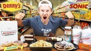 '15,000 CALORIES IN 15 MINUTES! (EPIC FOOD CHALLENGE)'