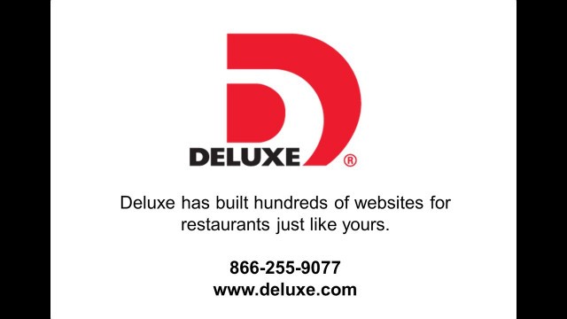 'Restaurant Website Designs by Deluxe'