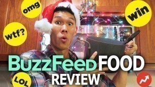 'TASTE TESTING BUZZFEED FOOD CHRISTMAS RECIPES - Life After College: Ep. 459'