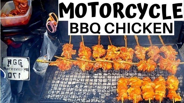 'Classic Motorcycle THAI STREET FOOD (BBQ Chicken) | GAI YANG in Korat: Part 1'