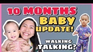 '10 MONTHS BABY UPDATE! | Philippines'