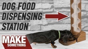 'Making and Prototyping a Dog Feeding Station | DIY Project'