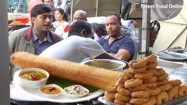 'South Indian Food Dosa at Kolkata New Market | Indian Street Food | Street Food Online'