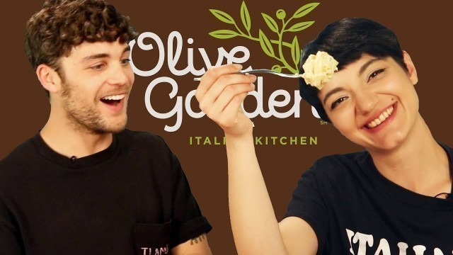 'Italians Try Pasta From Olive Garden'