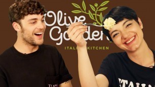 'Italians Try Pasta From Olive Garden'