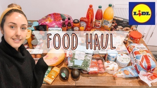 'LIDL GROCERY HAUL | Food shop & meal plan | Christmas food shop'