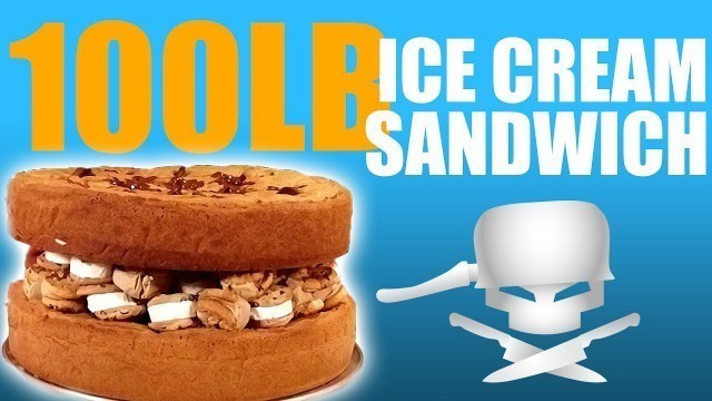 '100LB Ice Cream Sandwich - Epic Meal Time'